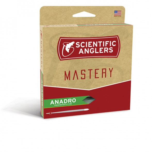 Шнур нахлыстовый Scientific Anglers Mastery Anadro 123822 WF-6-F, Green/Yellow в Махачкале