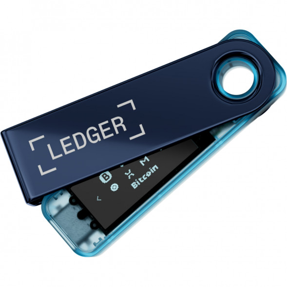 Криптокошелек Ledger Nano S Plus 1 шт., Neptune Blue в Махачкале