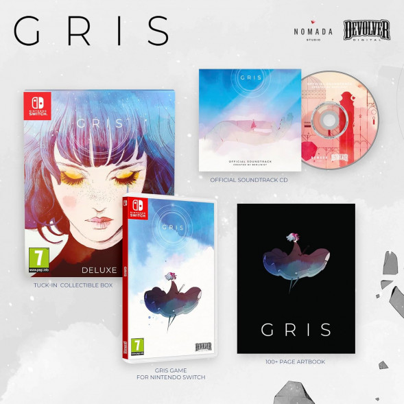 Игра GRIS. Deluxe Edition [Nintendo Switch, русские субтитры] в Махачкале