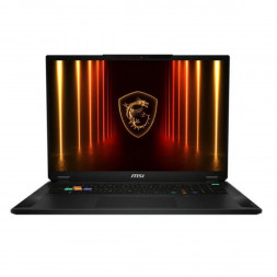 Ноутбук MSI Stealth 18 HX AI A2XWHG-098XRUY (18", IPS, Intel Core Ultra 9 275HX 2.7ГГц, 24 ядра, 32ГБ DDR5, 1ТБ SSD, NVIDIA GeForce RTX 5070 Ti - 12 ГБ, без ОС), черный