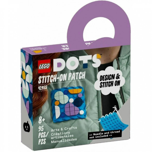 Конструктор LEGO DOTS 41955 Пластина-нашивка с тайлами в Махачкале