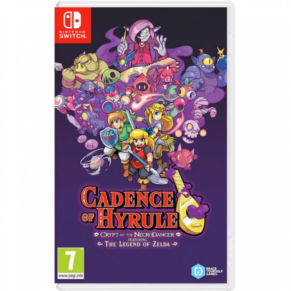 Игра Cadence of Hyrule: Crypt of the NecroDancer Featuring The Legend of Zelda [Nintendo Switch, английская версия] в Махачкале