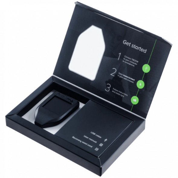 Аппаратный криптокошелек Trezor Model T в Махачкале