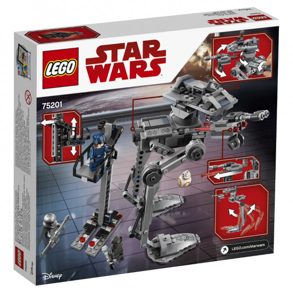 Конструктор LEGO Star Wars 75201 Вездеход AT-ST Первого Ордена в Махачкале
