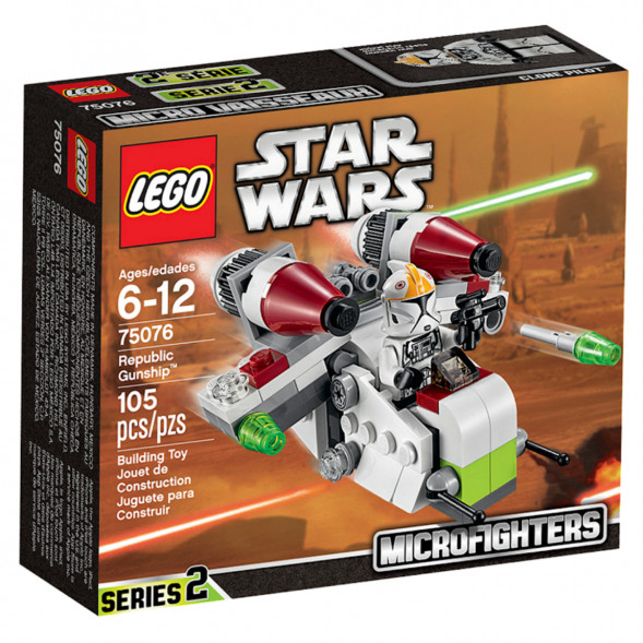Конструктор LEGO Star Wars 75076 Республиканский истребитель в Махачкале