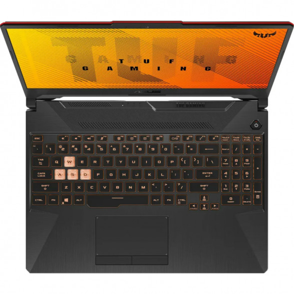 Ноутбук ASUS TUF Gaming A15 FA506NCG-HN330 (15.6&amp;quot;, IPS, AMD Ryzen 7 8845HS 3.8ГГц, 8-ядерный, 16ГБ DDR5, 512ГБ SSD, NVIDIA GeForce RTX 3050 - 4 ГБ, без ОС), черный в Махачкале