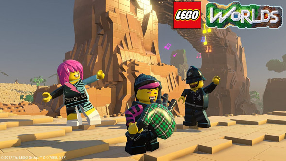 Игра LEGO Worlds [PS4, английская версия] в Махачкале