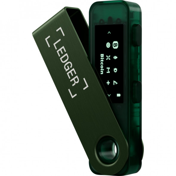 Криптокошелек Ledger Nano S Plus 1 шт., Emerald Green в Махачкале
