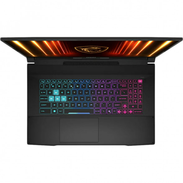 Ноутбук MSI Katana 17 HX B14WGK-274XRU (17.3&amp;quot;, IPS, Intel Core i7 14650HX 2.2ГГц, 16 ядер, 32ГБ DDR5, 1ТБ SSD, NVIDIA GeForce RTX 5070 - 8 ГБ, TGP 115Вт, без ОС), черный в Махачкале