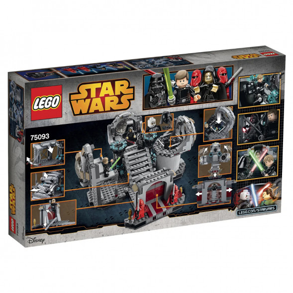 Конструктор LEGO Star Wars 75093 Звезда Смерт - Последняя схватка в Махачкале