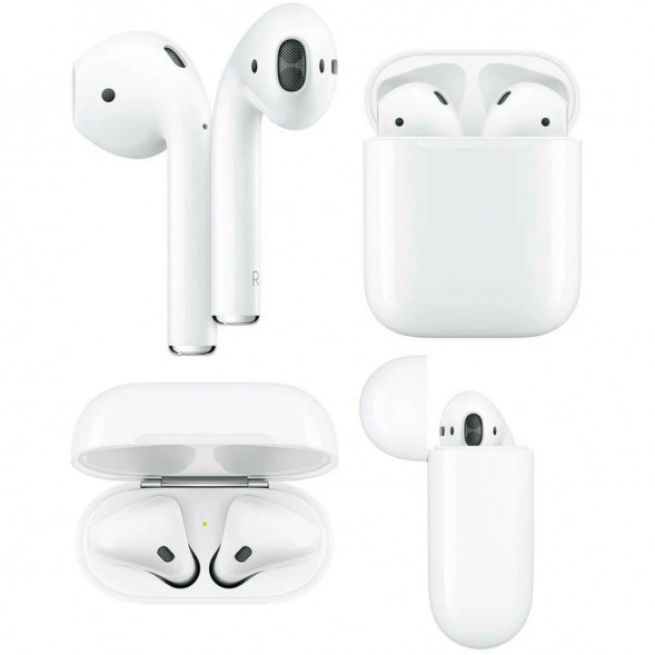 Беспроводные наушники Apple AirPods 2 (с зарядным футляром) MV7N2 в Махачкале