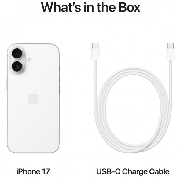 Смартфон Apple iPhone 17 256GB eSim, White в Махачкале