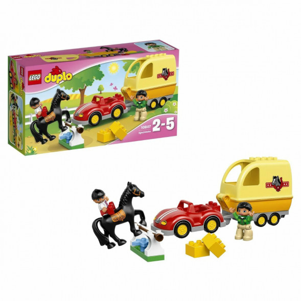 Конструктор LEGO DUPLO Town 10807 Трейлер для лошадок в Махачкале