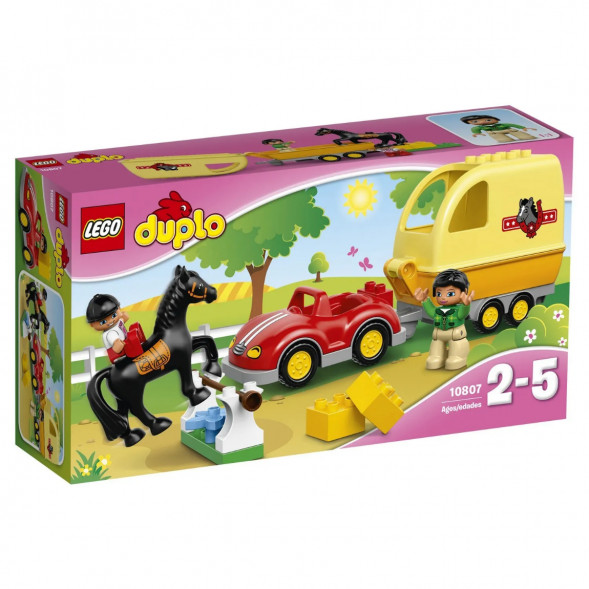 Конструктор LEGO DUPLO Town 10807 Трейлер для лошадок в Махачкале