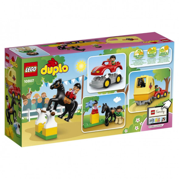 Конструктор LEGO DUPLO Town 10807 Трейлер для лошадок в Махачкале