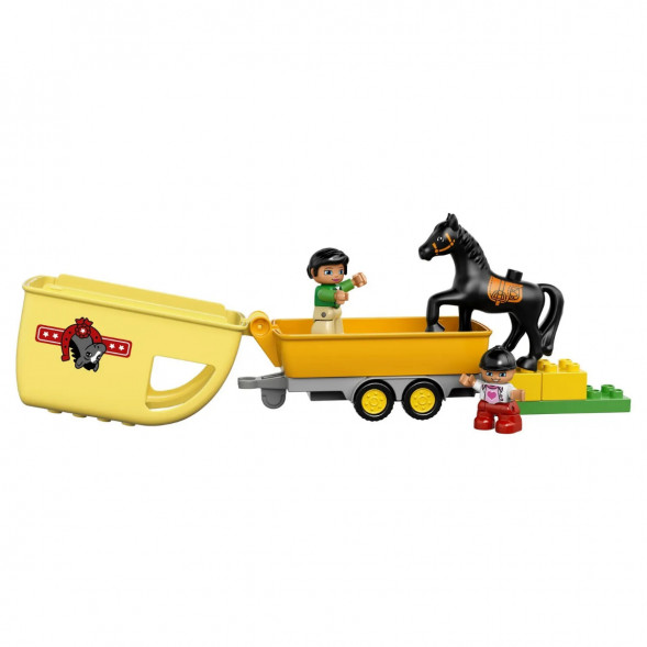 Конструктор LEGO DUPLO Town 10807 Трейлер для лошадок в Махачкале