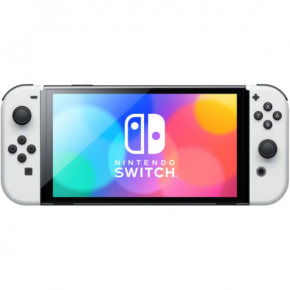 Игровая приставка Nintendo Switch OLED 64 ГБ, белый  в Махачкале