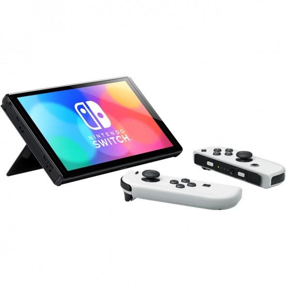 Игровая приставка Nintendo Switch OLED 64 ГБ, белый  в Махачкале