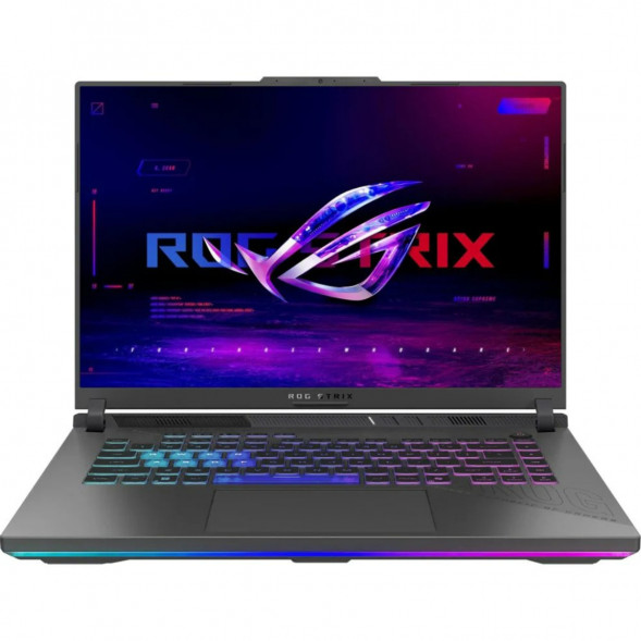 Ноутбук ASUS ROG Strix G16 G614PR-RV090 (16&amp;quot;, IPS, AMD Ryzen 9 8940HX 2.4ГГц, 16 ядер, 32ГБ DDR5, 1ТБ SSD, 	 NVIDIA GeForce RTX 5070 Ti - 12 ГБ, TGP 140Вт, без ОС), серый в Махачкале