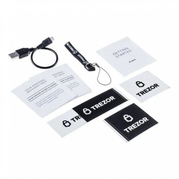 Аппаратный криптокошелек Trezor One, White в Махачкале