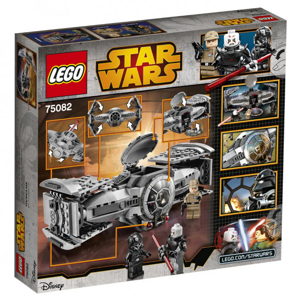 Конструктор LEGO Star Wars 75082 Улучшенный Прототип TIE Истребителя в Махачкале