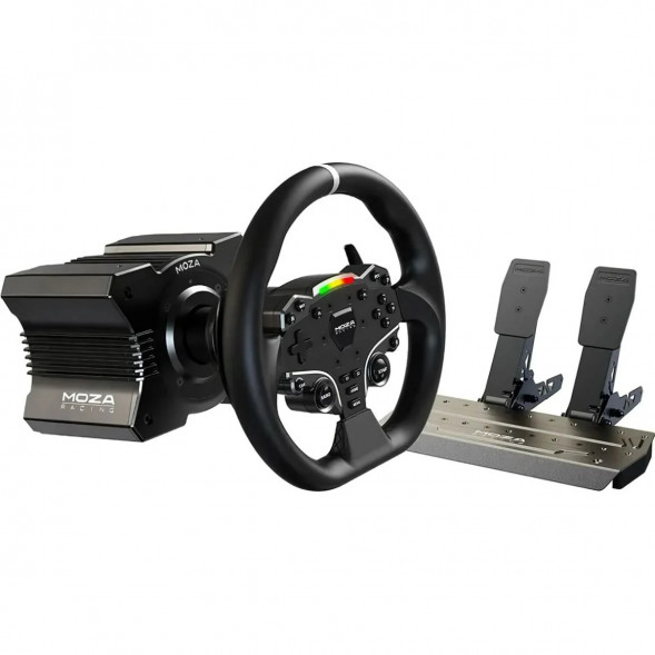 Игровой руль MOZA R5 Bundle (R5 Base, ES Wheel, SR-P Lite double Pedals，R5 Table Clamp) RS20 в Махачкале