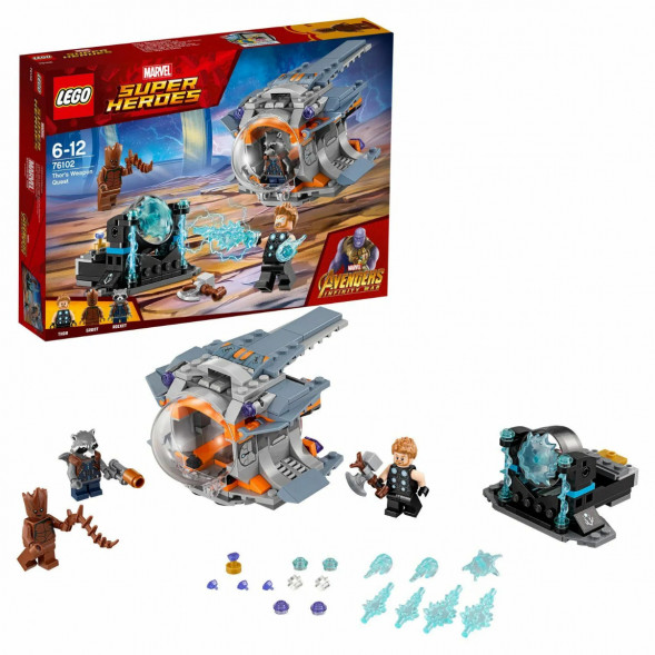Конструктор LEGO Super Heroes 76102 Война бесконечности: В поисках оружия Тора в Махачкале