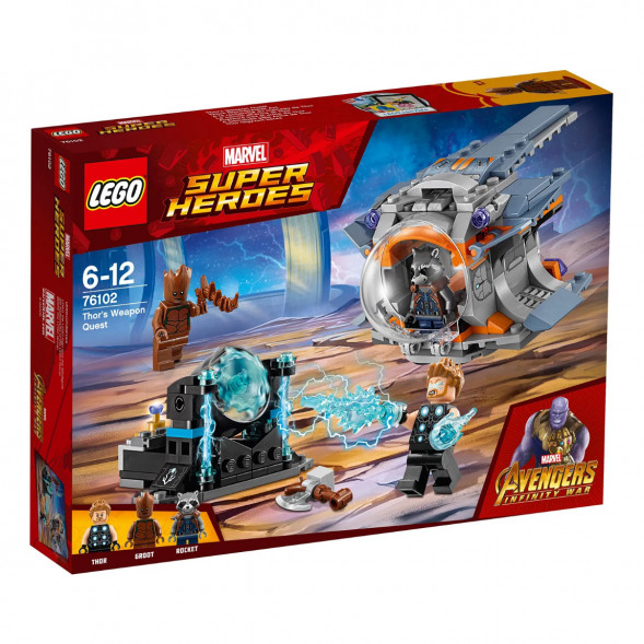 Конструктор LEGO Super Heroes 76102 Война бесконечности: В поисках оружия Тора в Махачкале