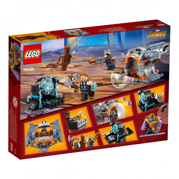 Конструктор LEGO Super Heroes 76102 Война бесконечности: В поисках оружия Тора в Махачкале