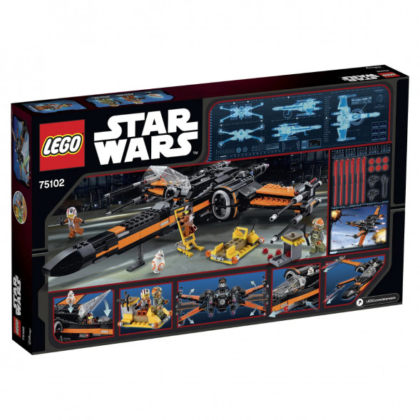 Конструктор LEGO Star Wars 75102 Истребитель По (Poe&amp;#039;s X-Wing Fighter) в Махачкале