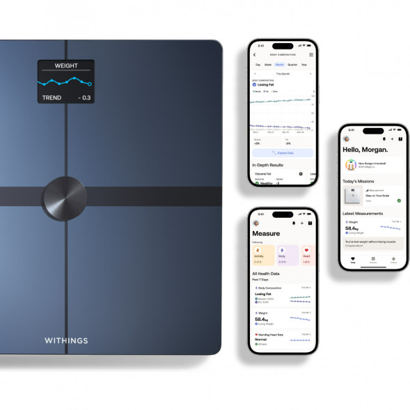 Умные весы Withings Body Smart Black (WBS13-BLACK-ALL-INTER) в Махачкале
