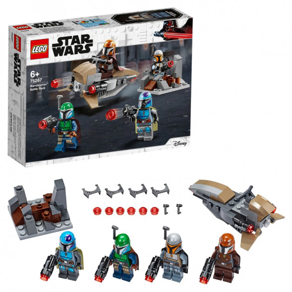 Конструктор LEGO Star Wars 75267 Боевой набор Мандалорцы в Махачкале