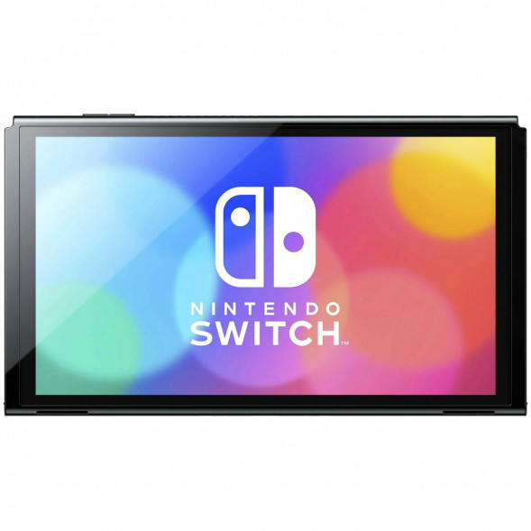 Игровая приставка Nintendo Switch OLED 64 ГБ, неоновый синий/неоновый красный в Махачкале