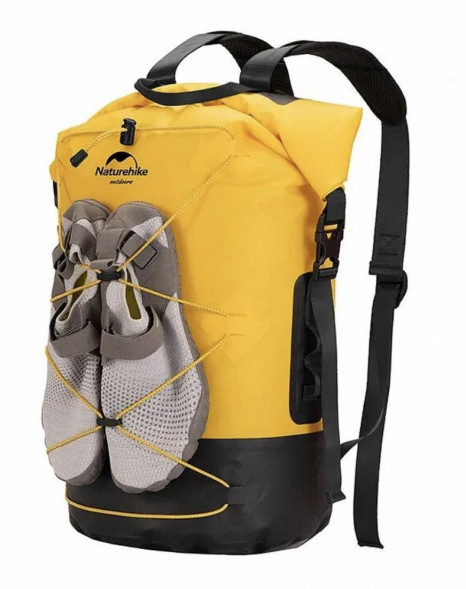 Герморюкзак Naturehike NH21FSB04 30 л, желтый в Махачкале