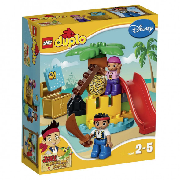 Конструктор LEGO DUPLO Jake 10604 Остров сокровищ в Махачкале