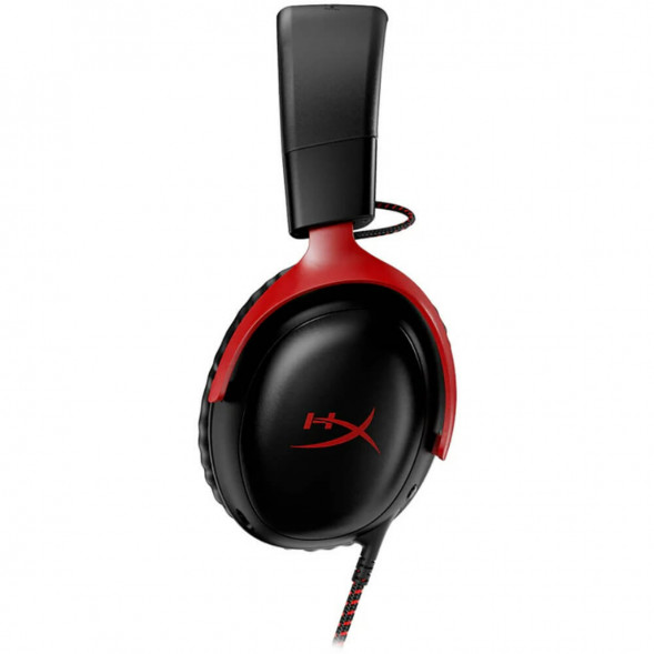 Компьютерная гарнитура HyperX Cloud III проводная, чёрный/красный в Махачкале