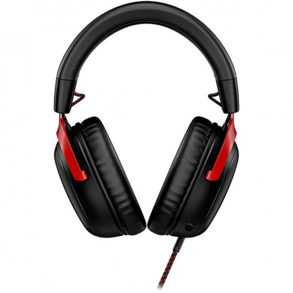 Компьютерная гарнитура HyperX Cloud III проводная, чёрный/красный в Махачкале