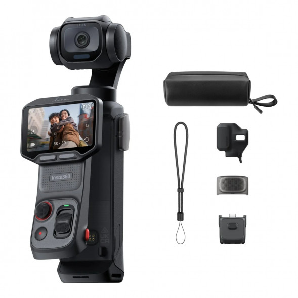 Экшн-камера Insta360 Luna Pro Standart Black 8K Gimbal Camera with 1 Sensor, черный в Махачкале