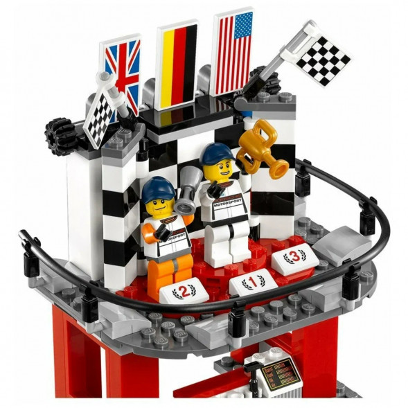 Конструктор LEGO Speed Champions 75912 Финишная линия гонки Porsche 911 GT в Махачкале