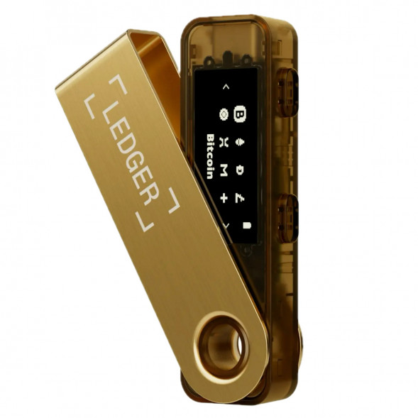 Криптокошелек Ledger Nano S Plus 1 шт., золотой в Махачкале