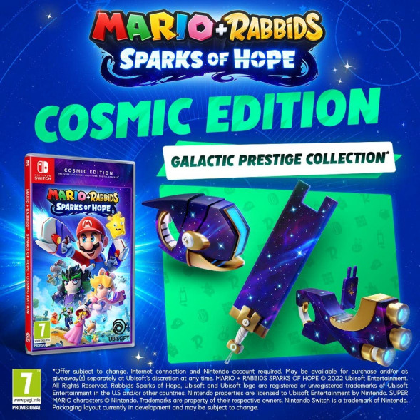 Игра Mario + Rabbids: Sparks of Hope. Cosmic Edition [Nintendo Switch, русские субтитры] в Махачкале