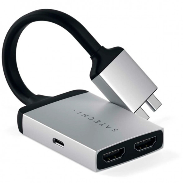 Адаптер Satechi USB-C Dual 4K HDMI Adapter (2xHDMI, USB Type-C) в Махачкале
