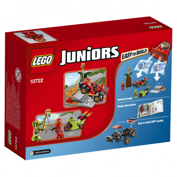 Конструктор LEGO Juniors 10722 Схватка со змеями в Махачкале