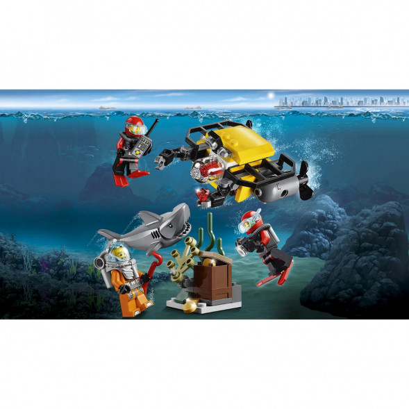 Конструктор LEGO City Deep Sea Explorers 60091 Исследование морских глубин в Махачкале