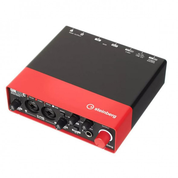Аудиоинтерфейс Steinberg UR22C, Red в Махачкале