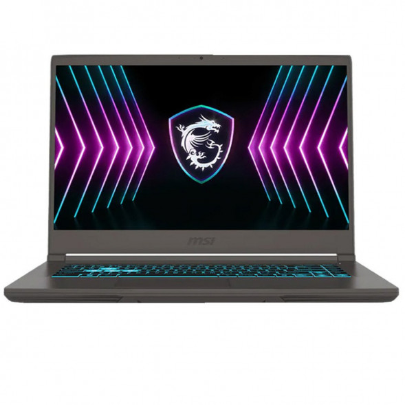 Ноутбук игровой MSI Thin 15 B2RVE-3450XRU (15.6&amp;quot;, IPS, Intel Core 5 210H 2.2ГГц, 8 ядер, 16ГБ DDR4, 512ГБ SSD, NVIDIA GeForce RTX 4050, без ОС) в Махачкале