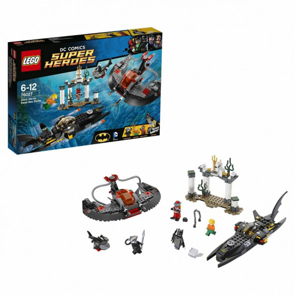 Конструктор LEGO Super Heroes 76027 Глубоководная атака Черного Манта в Махачкале