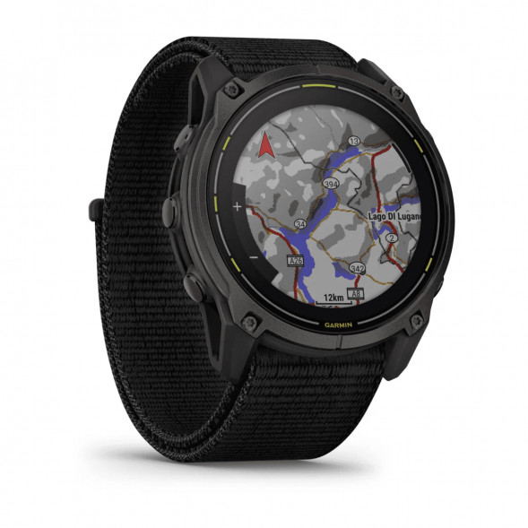 Умные часы Garmin Enduro 3 51mm Black с нейлоновым ремешком UltraFit 010-02751-01 в Махачкале
