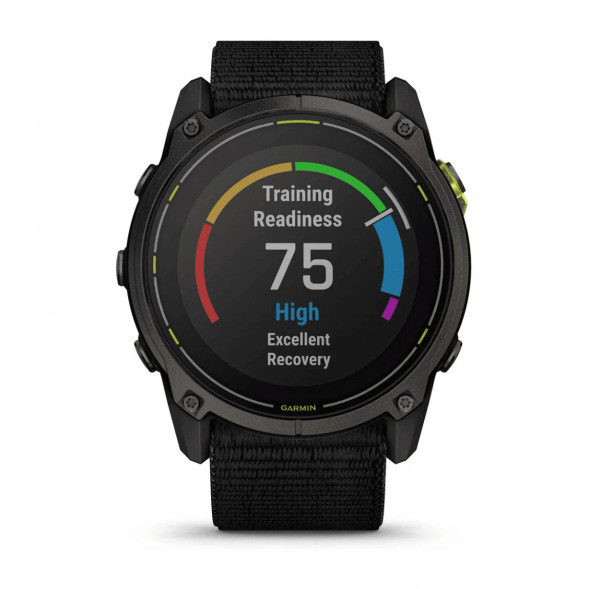 Умные часы Garmin Enduro 3 51mm Black с нейлоновым ремешком UltraFit 010-02751-01 в Махачкале