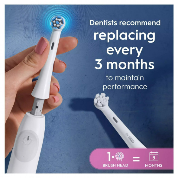 Сменные насадки для зубной щетки Oral-B iO Gentle Care (4 шт.) в Махачкале
